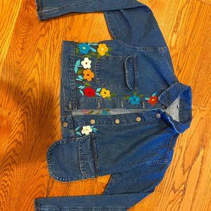 Embroidered Jean Jacket